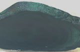Chatoyant Congo Malachite slab - Radiant Rocks CT