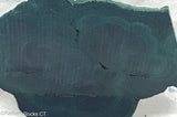 Chatoyant Congo Malachite lapidary slab 2.2 oz (60 grams) .