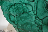 Congo Malachite lapidary slab 11.6 oz (330 grams)