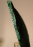 Congo Malachite lapidary heel slab 9.8 oz (275 grams) - radiantrocksct