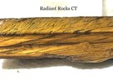 Gold Tiger's Eye lapidary cabochon heel slab 1.0 oz (30 grams) - radiantrocksct