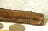 Gold Tiger's Eye lapidary cabochon slab 1.04 oz (30 grams) - radiantrocksct