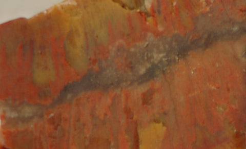 Indo Flame, Indonesian Sagenite Agate lapidary slab 1.0 oz  (28 grams) - radiantrocksct