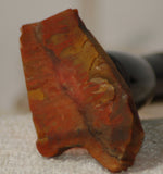 Indo Flame, Indonesian Sagenite Agate lapidary slab 1.0 oz  (28 grams) - radiantrocksct