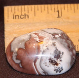 Wave Hill Agate Freeform Cabochon  36 carats - radiantrocksct