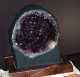 Amethyst Cathedral Geode Display - deep cavern beauty! - radiantrocksct