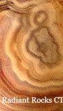 Red Crazy Lace Agate Cabochon 11 carats - radiantrocksct