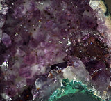 Amethyst Cathedral Geode Display -Nice Peaceful purple - radiantrocksct