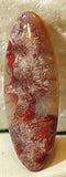 Red Crazy Lace Agate Cabochon 33 carats - radiantrocksct