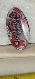 Red Crazy Lace Agate Cabochon 36 carats - radiantrocksct