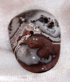 Wave Hill Agate Freeform Cabochon  36 carats - radiantrocksct