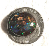 Koroit Boulder Opal double sided Cabochon bright fire 10 carats - radiantrocksct
