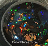 Koroit Boulder Opal double sided Cabochon bright fire 10 carats - radiantrocksct
