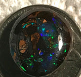 Koroit Boulder Opal double sided Cabochon bright fire 10 carats - radiantrocksct