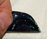 Koroit Boulder Opal Freeform Cabochon Blue and Green Fire 24.5 carats