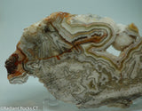 Laguna Lace Agate Lapidary Slab 4.2 oz  (115 grams)