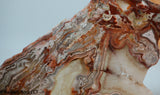 Laguna Lace Agate Lapidary Slab Great colors /patterns 9.0 oz  (255 grams)