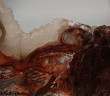 Laguna Lace Agate Lapidary Slab Great colors /patterns 10.2 oz  (285 grams)