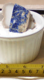 Russian Lapis Lazuli 0.6 ounces face cut lapidary slab (15 grams) - radiantrocksct