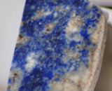 Russian Lapis Lazuli 0.6 ounces face cut lapidary slab (15 grams) - radiantrocksct