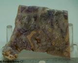 Lavender Purple Tube Agate Lapidary Slab - Radiant Rocks CT