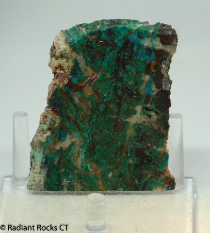 Malachite Chrysocolla slab 4.0 oz (120 grams)