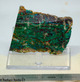 Malachite Chrysocolla slab 4.0 oz (120 grams)