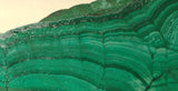 Congo Malachite lapidary  face cut slab 15.6 oz (445 grams) - radiantrocksct
