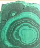 Congo Malachite lapidary slab 15.8 oz (455 grams) - radiantrocksct