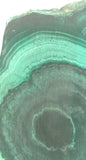 Congo Malachite lapidary slab 15.8 oz (455 grams) - radiantrocksct