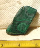 Congo Malachite lapidary slab 1.0 oz (30 grams) - radiantrocksct