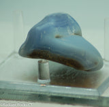 Malawi Blue Chalcedony lapidary tumbled rough 3.8 oz (115 grams)