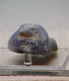 Malawi Blue Chalcedony lapidary tumbled rough 3.8 oz (115 grams)