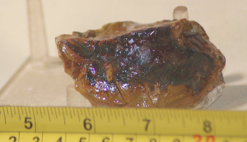 Morrisonite Picture Porcelain Jasper  Cabochon rough 3.8 oz (110 grams) - radiantrocksct