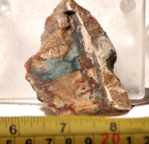 Morrisonite Picture Porcelain Jasper Cabochon heel slab 2.0 oz (55 grams) - radiantrocksct