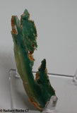 Zimbabwe Mtorolite chrome green gemmy chalcedony slab  1.8 oz (50 grams) .  RadiantRocksCTT