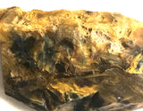Namibian Pietersite Gold lapidary heel slab 1.6 oz  (50 grams) - radiantrocksct