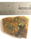 Namibian Pietersite Gold lapidary face cut slab 1.6 oz  (45 grams) - radiantrocksct