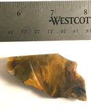 Namibian Pietersite Gold lapidary face cut slab 1.2 oz  (30 grams) - radiantrocksct