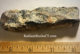 Namibian Pietersite Blue Gold lapidary heel slab 2.6 oz  (75 grams) - radiantrocksct