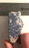 Namibian Sodalite lapidary faced rough 3.8 oz  (105 grams) - radiantrocksct