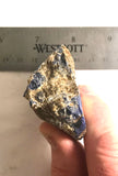Namibian Sodalite lapidary faced rough 3.8 oz  (105 grams) - radiantrocksct
