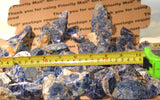 Namibian Sodalite lapidary rough pieces small flat rate box 3.5 lbs (1576 grams) - radiantrocksct