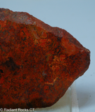 African Painted Valley Jasper "Tabu Tabu" Lapidary Slab 7.5 Oz (213 grams)   Red jasper/quartz/hematite - Radiant Rocks CT