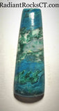 Ray Mine Chrysocolla Malachite Agate Cabochon  35 carats - radiantrocksct