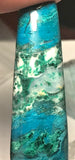 Ray Mine Chrysocolla Malachite Agate Cabochon  35 carats - radiantrocksct