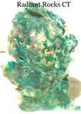 Ray Mine Chrysocolla Malachite Agate slab 8.0 oz (225 grams) - radiantrocksct