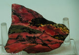 Rhodonite Lapidary Slab - Radiant Rocks CT