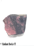 Rhodonite Lapidary face cut lapidary slab pair 2.8 oz (80 grams)