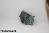 Ruby in Fuscite lapidary slab 1.0 oz (30 grams)